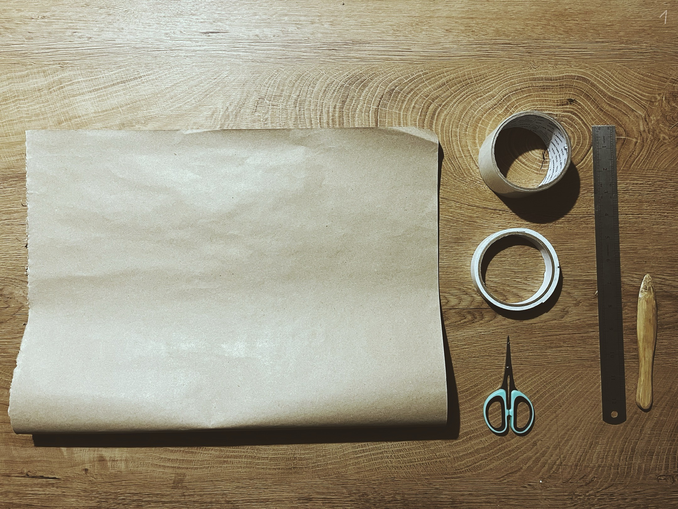 Balení knihy – krok 1